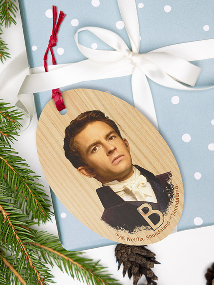 Bridgerton Anthony Wooden Ornament