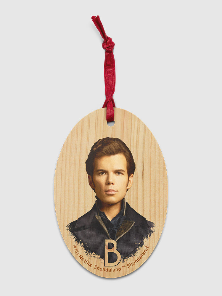 Bridgerton Colin Wooden Ornament
