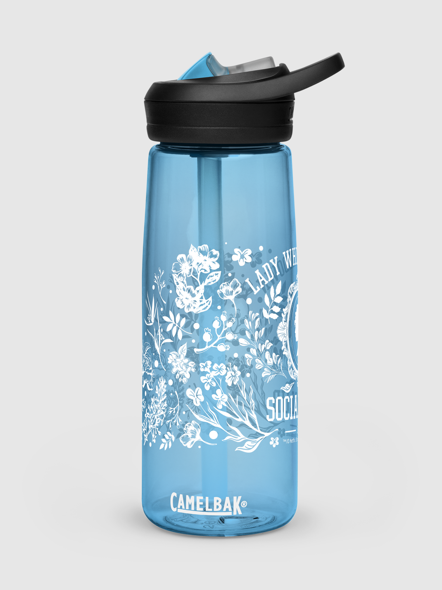 Bridgerton Lady Whistledown Floral CamelBak Eddy®+ Water Bottle
