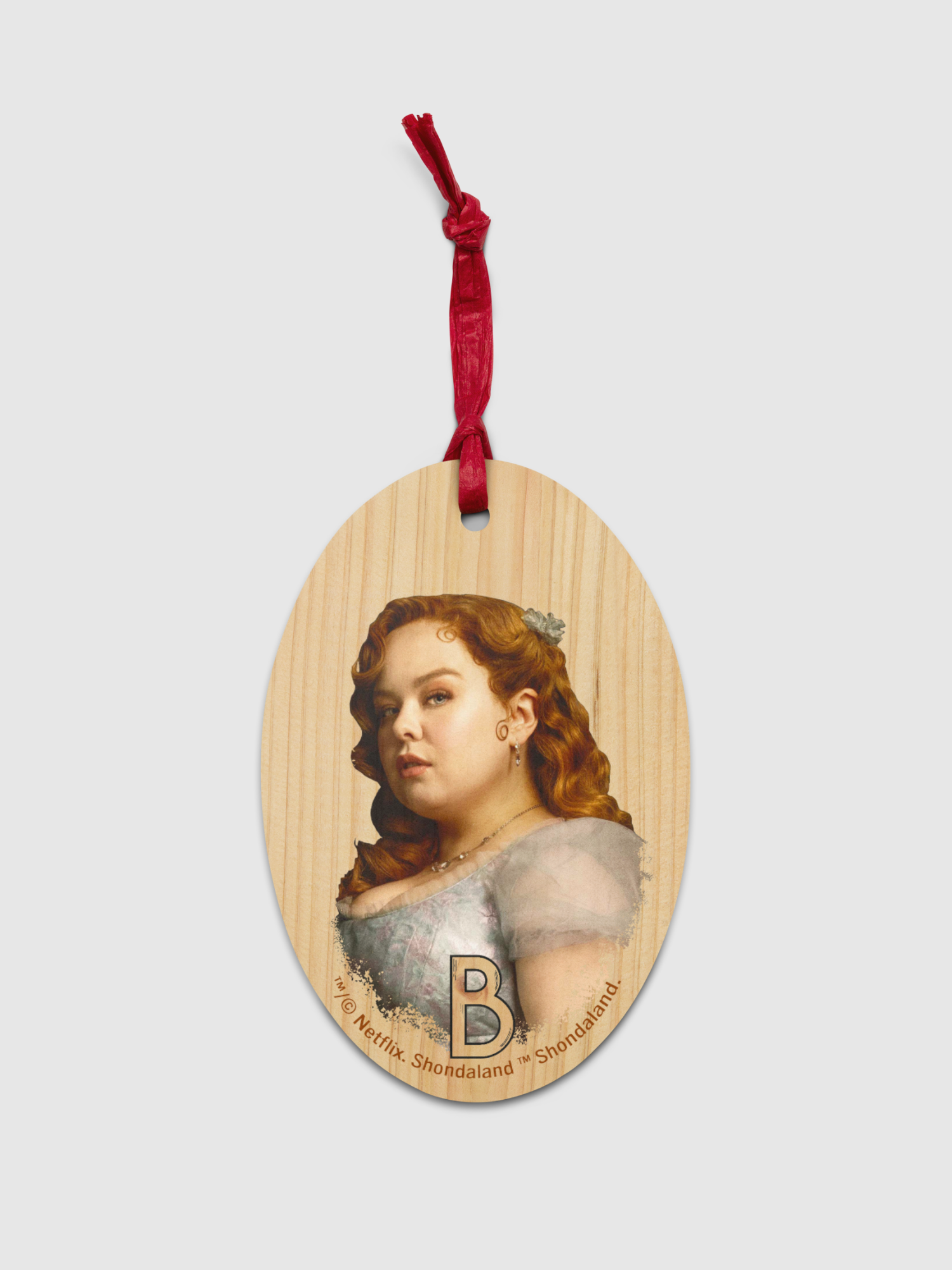 Bridgerton Penelope Wooden Ornament