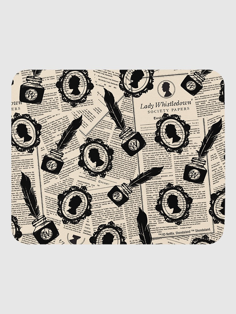 Bridgerton Society Paper Mouse Pad