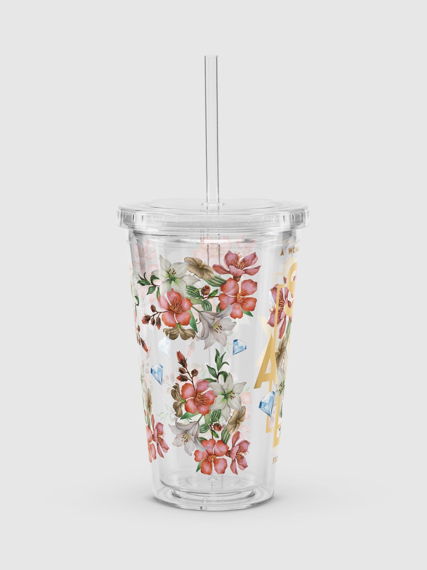 Bridgerton Sparkle Clear Tumbler